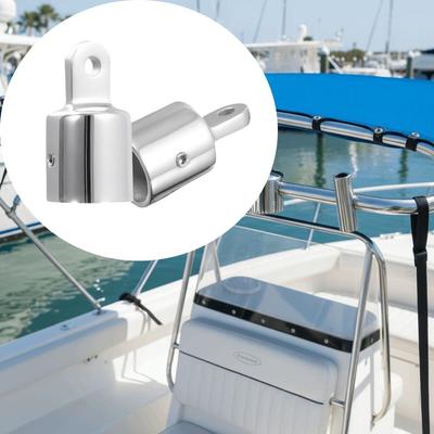 25 mm Rördäckgångjärn Glidlock 316 Rostfritt Stål Kaprör Ändögla Ändlock Marina Beslag