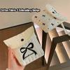 New Bow Period Bag Large Capacity Portable Sanitary Napkin Storage Bag Multifunctional Tampon Holder Girl