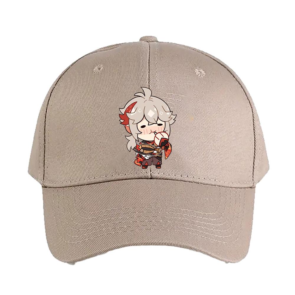 Genshin Impact Kaedehara Kazuha Cap Summer Woman Man Adult Casual Fashion Casual Adjustable Fishing Hat Sun Hat