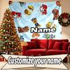Custom Name Personalized PAW Patrol Print Tapestry, Wall Art Decor, Bedroom, Dorm, Apartment, LivingRoom, Party Backdrop, Gift for Birthday