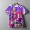 Fashion Casual Kids T-shirt KPop Demon Hunters Cool Girls Tee Top Soft Comfortable Summer Versatile T-shirt