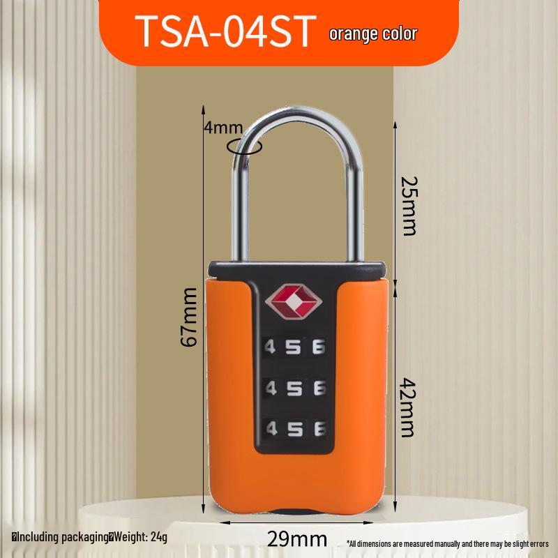 Waterproof Steel Wire Combination Padlock for Suitcases & Storage