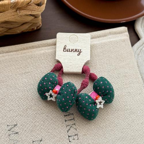 Autumn Retro Coffee Color Love Bow Hairpin Temperament All-match Children's Hair Accessories Side Bangs Hairpin Headdress