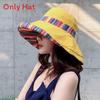 Fisherman Hat Women Pure Cotton Wide Brim Uv Protection Breathable Foldable Summer Outdoors