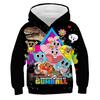 Fashion Kids Clothes The Amazing World of Gumball Hoodie Children Cartoon Pullovers Baby Girls Boys Autumn Hooded Sweatshirts