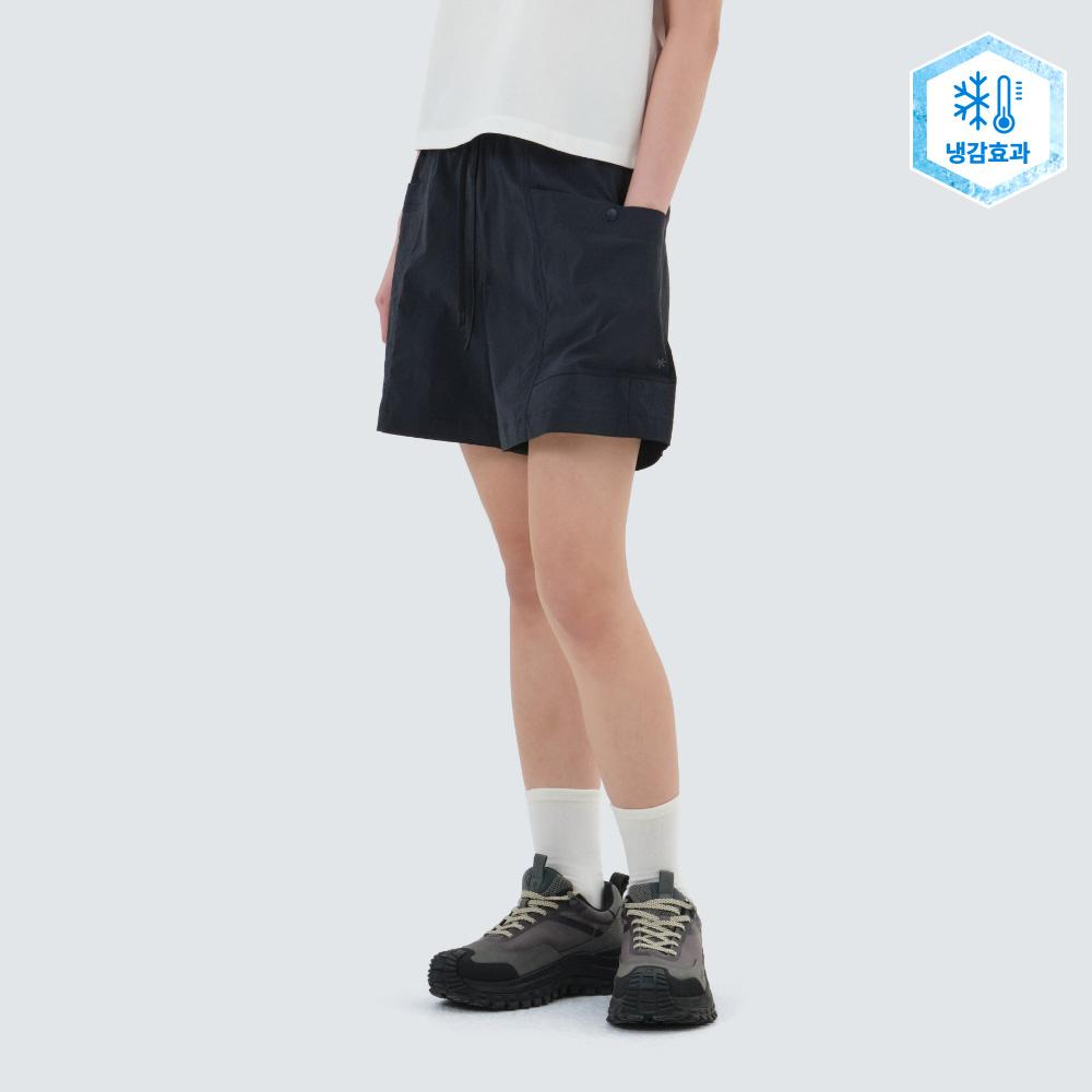 [Snowpeak] Cool Touch Root Women s Utility Shorts Navy (S25MWRHP65) 65