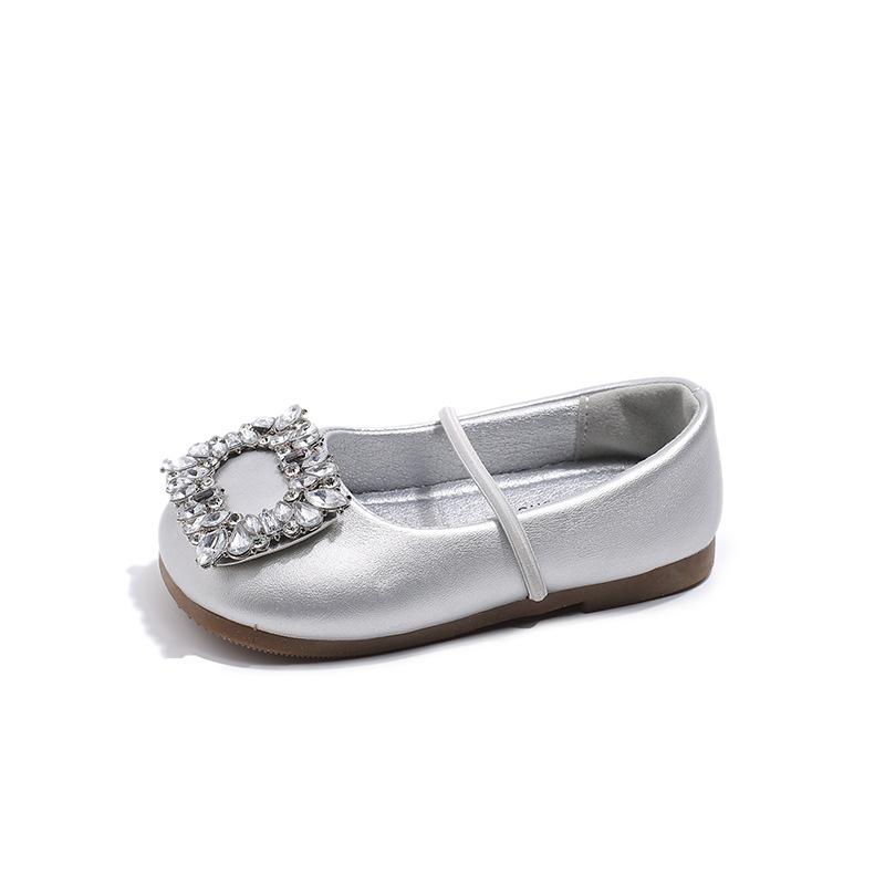 Girls Shoe Kid Shoe 2024 Spring New Temperament Soft Sole Ballet Shoe  Princess Shoes Girl Flat Shoes for Children Zapatos Niña