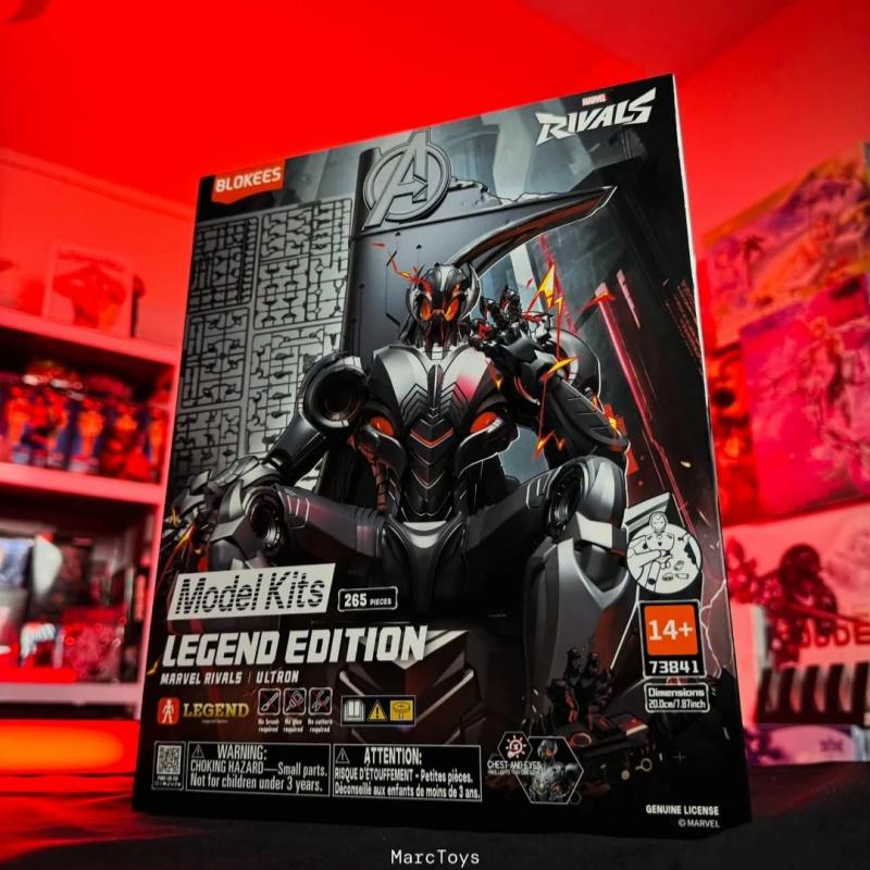 Blokees Legend Series Light Up Mecha Model Kit 20cm Led Glowing Action Figure Building Block Collectible Toy Gift For Fans