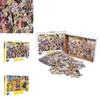 1000 Teile Papierpuzzle Sea Pirate King Collection, Miniatur-Cartoon Flachpuzzle