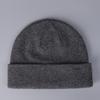 Pure Wool Knitted Hat  Versatile  Casual  Outdoor  Simple Style Woolen Hat  Fashionable Solid Color Cold Hat  Trendy