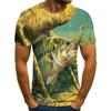 Funny Fishing 3D Print T-Shirts Men Women Short Sleeve T Shirt Hip Hop Streetwear Oversized Harajuku Y2k Tops Tees Kids Clothing