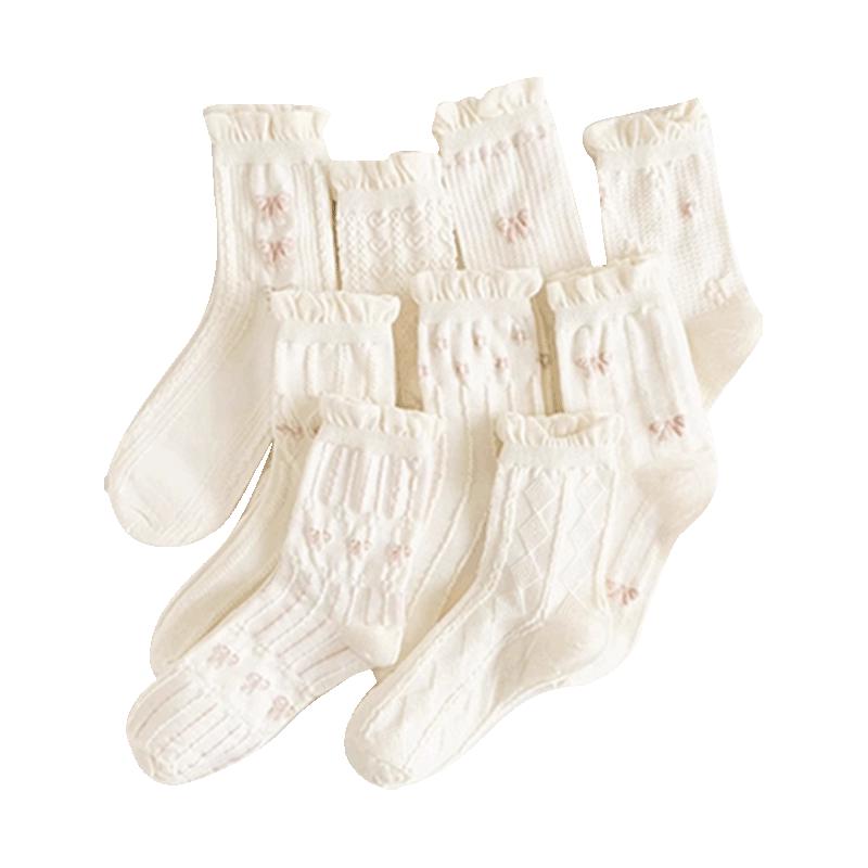 JOYNCLEON Maternity Loose Mid-Calf Socks One Size