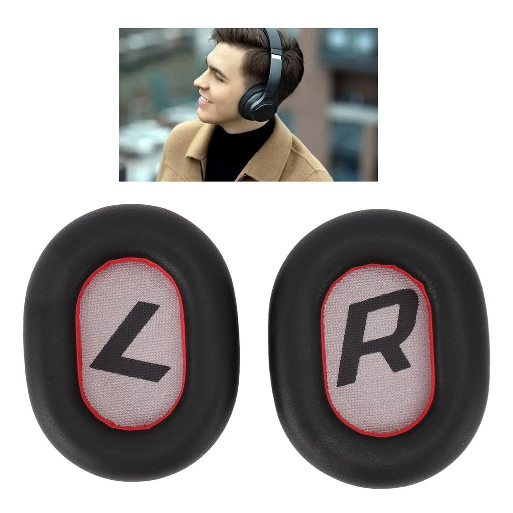 Replacement Ear Pads Soft Protein Leather Replaced Earpads Cushions for   Backbeat Pro2 SE Voyager 8200 UC Headphones