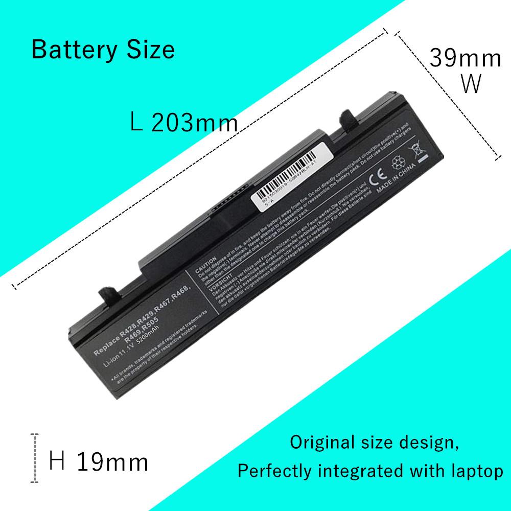 Laptop Battery For Samsung NP300V5A NP300E5A NP300E5C NP300E5V NP300E5Z NP300V4A NP305E7A NP305E5A NP270E5V R420 R428 R429 R430