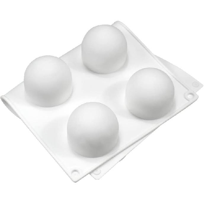 Mostsom 3D Silicone Molds Ball Shape Sphere,Baking Mold for Mousse Cake, Fondant Mold Silicone Mold for Baking Cakes, French Dessert Mold for Pastry