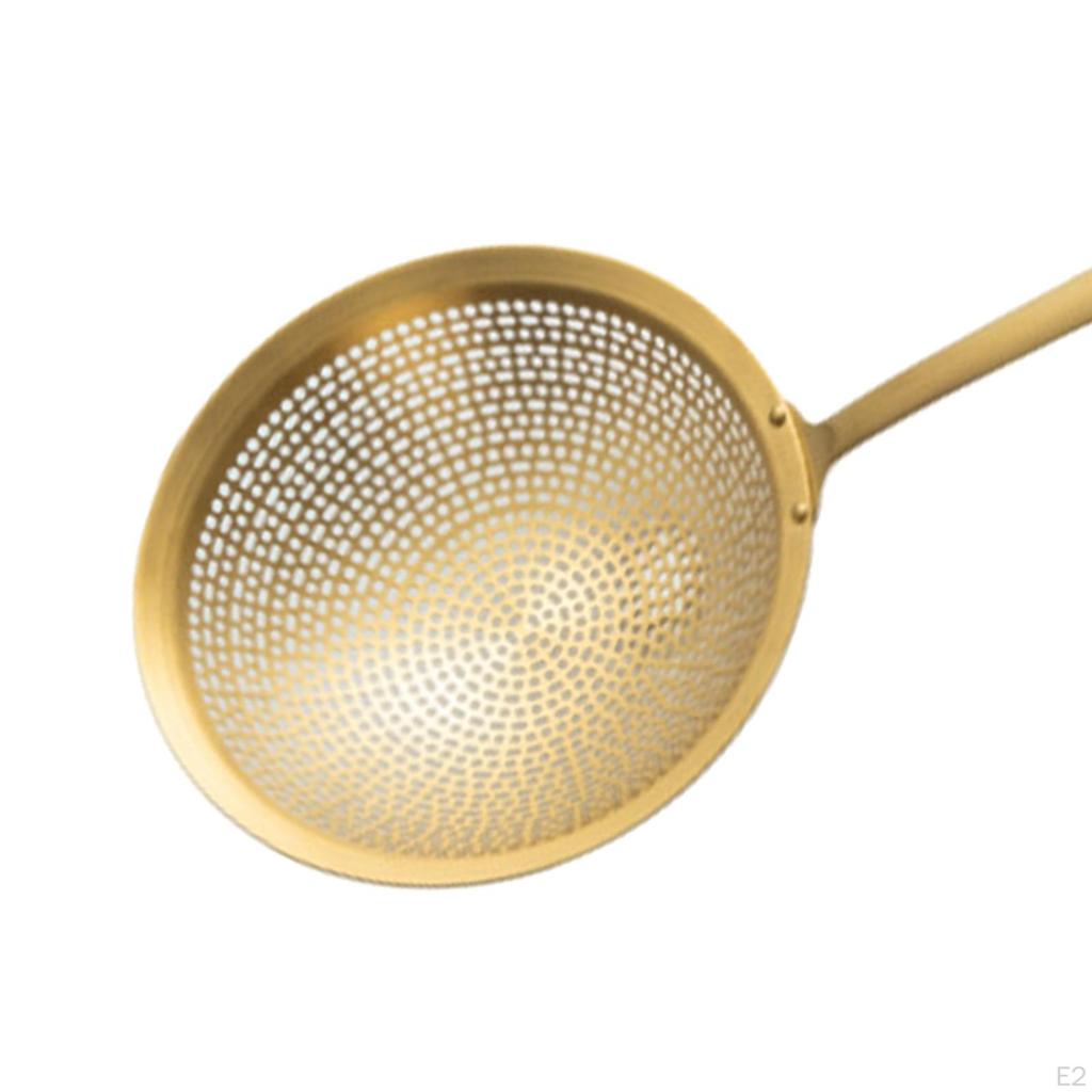 Durable Colander Food Strainer for Baking Oil Cookware