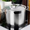 Steel Pot with Lid ANETT 24 Cm, 8 L