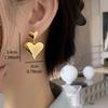 1 Pair Fashionable Personality Elegant Luxury High-end Double Heart Women's Earrings