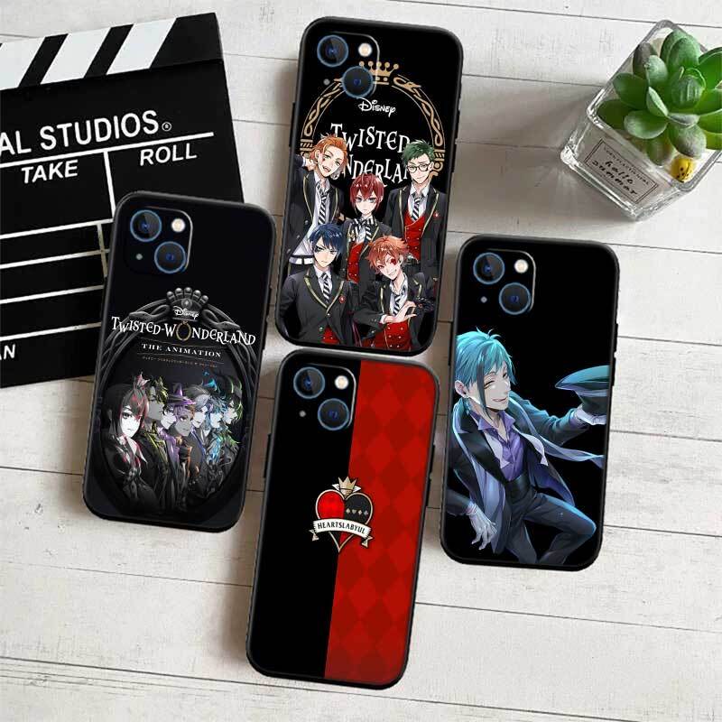 Twisted Wonderland Phone Case for Redmi Note 12 12S 12C 13 13C 13R 14 14S 14R 14C 11A 13X A3 A3X A4 A5 Pro Max Plus