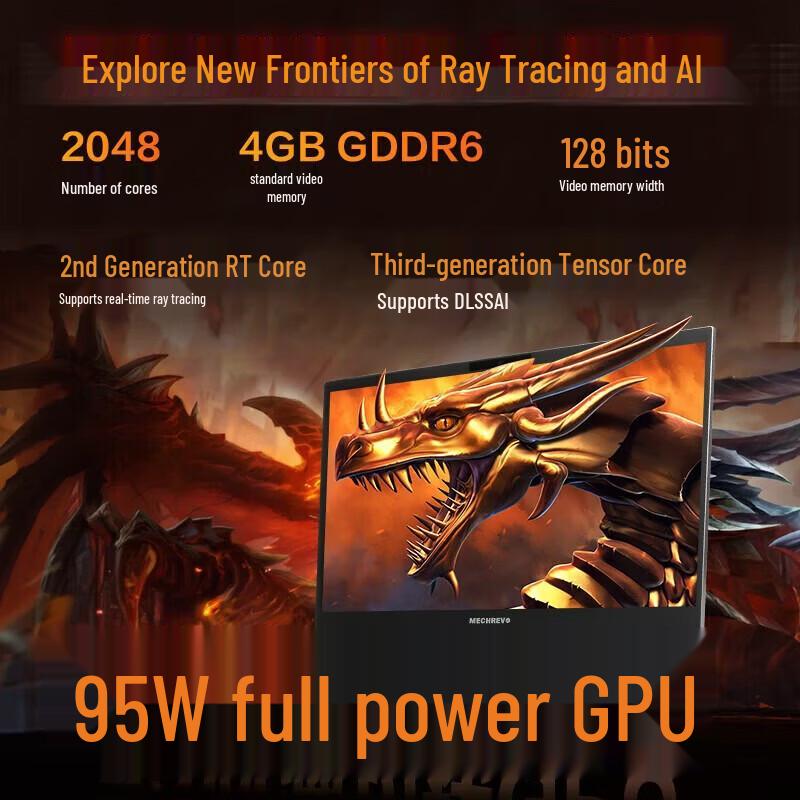 Игровой ноутбук MECHREVO Jiaolong 15K (Китайская версия)