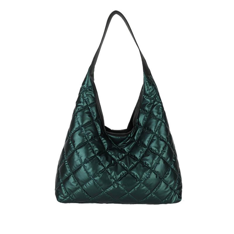 Fashionable Lightweight Womens Quilted Tote Bag In Multiple Colors For Daily Use