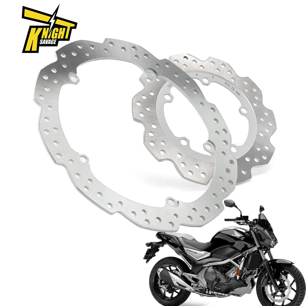 

Для HONDA NC700 NC750 S/X/DCT мотоцикла переднее и заднее колесо тормозной диск ротор NC700D Integra CTX700 N/D/DCT тормозные диски