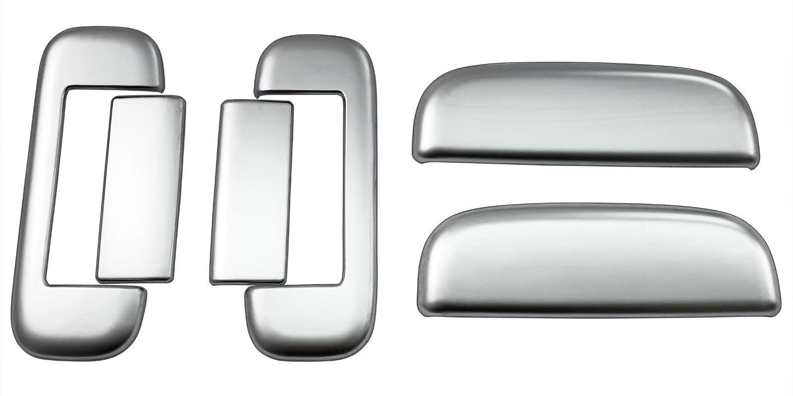 

BRIGHTZ Door Handle Cover Knob Satin Silver Plated for Every Landy DA32W DA DA32 A32 32 Plus Plus Every Every Plus Every Plus Every Plus