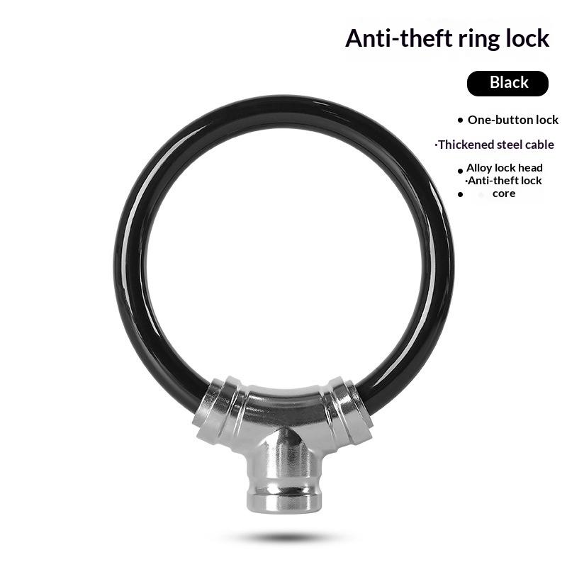 Anti-theft Bicycle Lock With 2 Keys Portable Bicycle Padlock Motorcycle Scooter