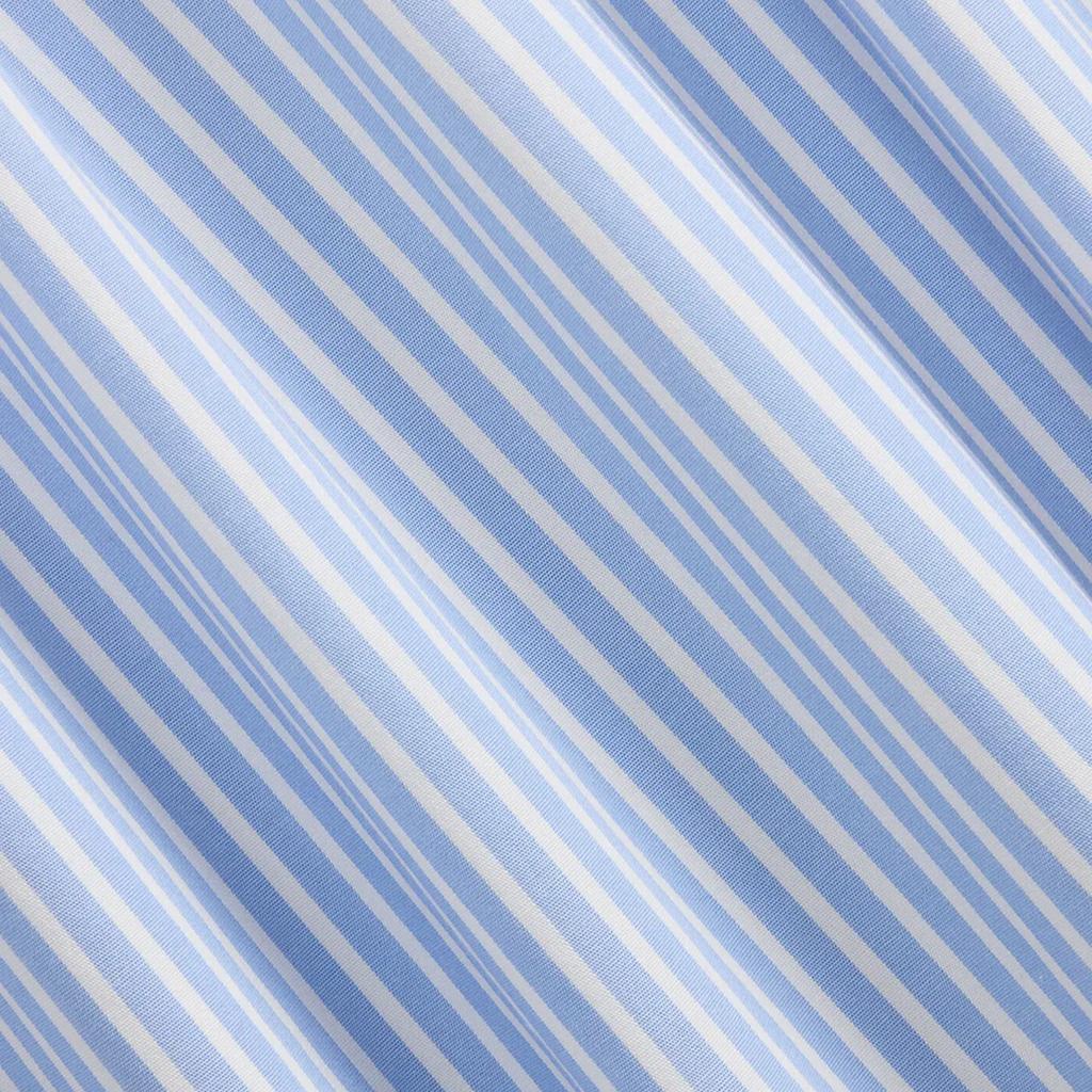 Polo Ralph Lauren Logo Striped Slim Fit Long Sleeve Shirt Men shirts Blue 710929346-016
