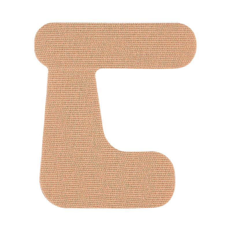 

Предварительно вырезанная эластичная накладка на большой палец Фиксирующая поддержка Защита от трения Спортивный бинт Кинезио тейп Бинт-лента Клейкая лента right телесный