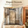 Retro Wall Color Pattern Cushion Cover Natural Linen Organic Fabric DoubleSided Printing Sofa Home Decor Gift Pillow Case