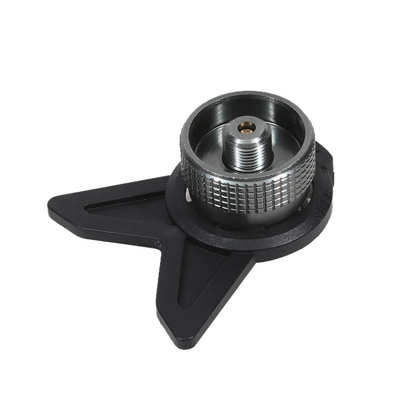 Camping Butane Adapter With Bracket Outdoor Portable Gas Tank Converter For Picnic Hiking Camping Equipment High Quality