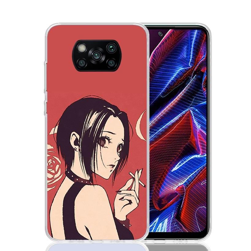 NaNa Osaki Anime Case Phone Cover for Xiaomi Redmi Note 10 9 9S 8 8T 7 5 Pro Mi 12T 11T 10T 9T 12 11 Lite A3 A2 Trend Fundas Mi