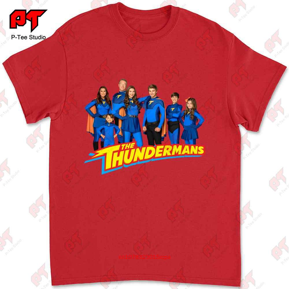 The ThunderUnisexs Family Group Shot Logo T-shirt F14R S