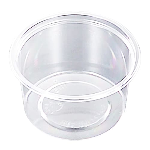 Chuo Kagaku Disposable Containers, Takeout Lunch, Bento Box, Made in Japan, Round C-AP Round Cups, 260ml, 10.1 x 5.5cm Diameter, Pack of 50, Product N