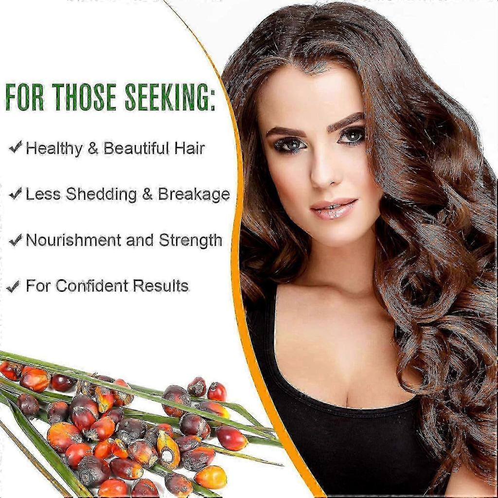 (1pc)Batana Oil,100% Pure & Natural for Hair Growth, Eliminates Split Ends, Enhances Radiance & Nourishment for All Hair Types