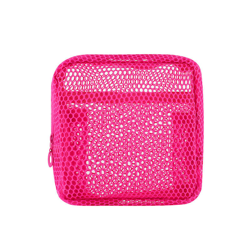 

Mesh Zipper Bags Money Purse Earphone Data Cable ID Credit Card Holder Mini Storage Case Travel Sanitary Towel Organizer Pouch