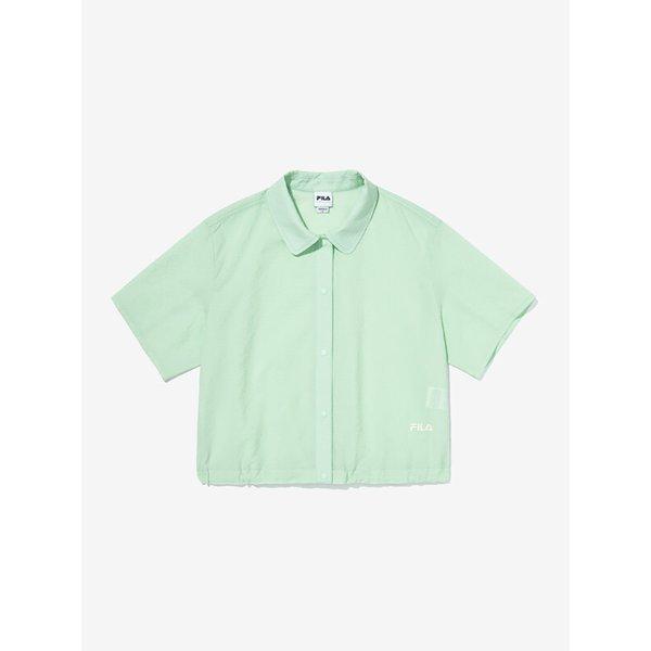 Fila Seersucker Semi Crop Jacket