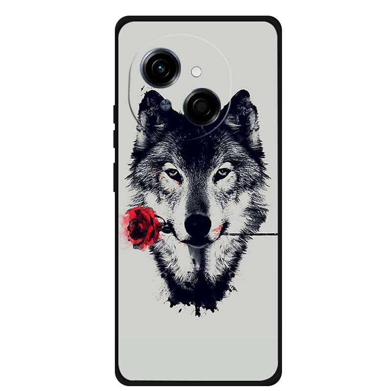 

Soft Cover For Tecno Spark Go 1 Case SparkGO 1S Wolf LIon Protective Silicone TPU Funda for Tecno Spark Go 1S KL4h Case Capa Bag -Tecno Spark Go 1S