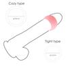 2 pcs Soft Silicone Penis Ring Male Cock Ring Sex Lock Loop Phimosis Correction Device Men Foreskin Corrector Delay