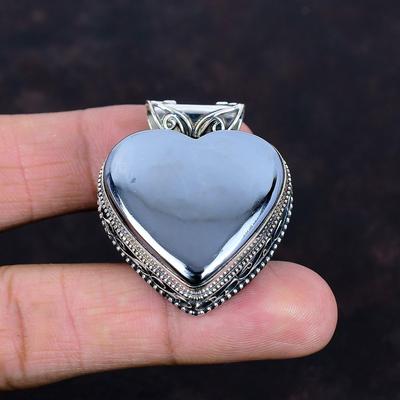 Ciondolo shungite ciondolo gemma vintage gioielli di design ciondolo in argento sterling 925 ciondolo fatto a mano regali di fidanzamento gioielli nuovissimi