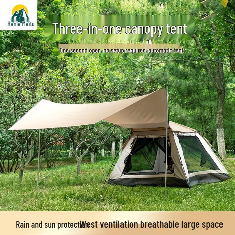 Hangle Meitu HL-0106 Outdoor Folding Tent with Sunshade Canopy