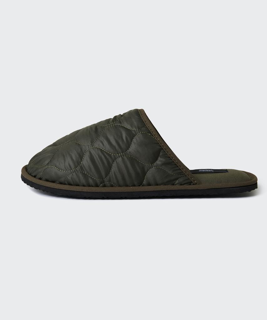 Musinsa Standard Onion Quilted Room Shoes [Khaki]