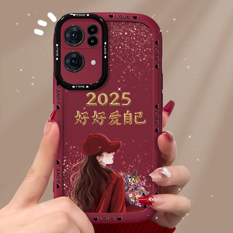 Cartoon Girl Suitable for Apple 16promax Mobile Phone Case IPhone 15 All Inclusive 14/13 Couple Puff Shell