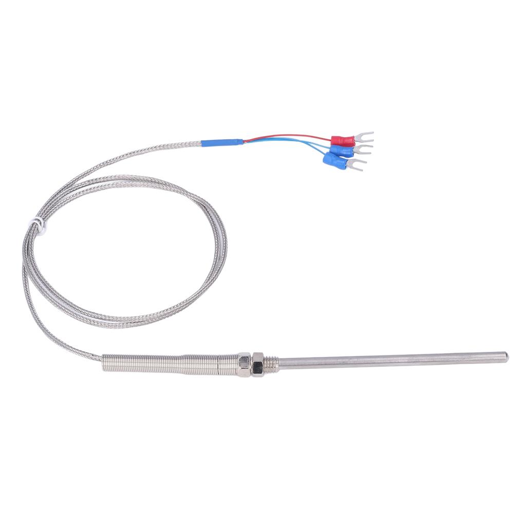 BERM 100mm Sonde Thermoelement PT100 Temperaturfühler Sonde 0‑400℃ 1 Meter Länge