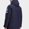 Fila Letter Zip-Up Hooded Down Jacket Men Outerwear Dark-Blue A11M346905F-NV