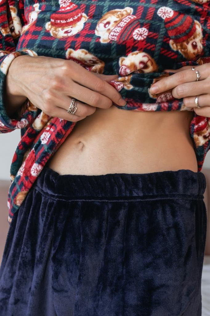 Piżama (damskie) Zima 8162-F HC