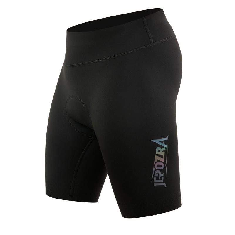 Cycling Shorts High Elasticity Shorts Women Breathable Cycling Clothes for Women Summer Bicycle Pants with Padding S чёрный