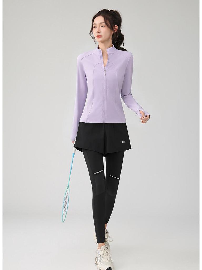 Autumn & Winter Quick-Dry Two-in-One Velvet Sports Pants for Running & Outdoor Fitness