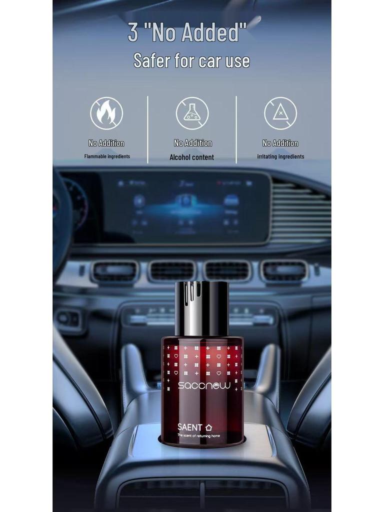 Naturalny Długotrwały Odświeżacz Powietrza do Samochodu: Odświeżająca ozdoba do wnętrza samochodu